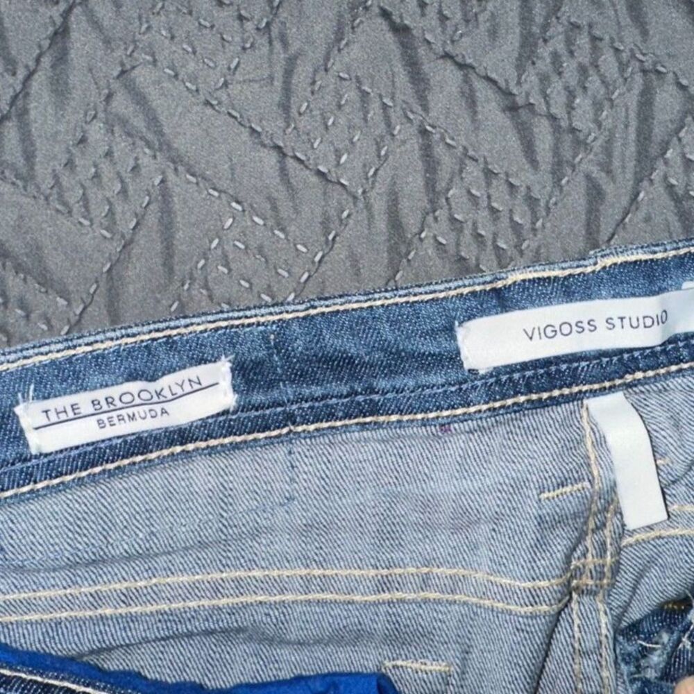 Womens Vigoss Denim Bermuda Shorts - Picture 5 of 7